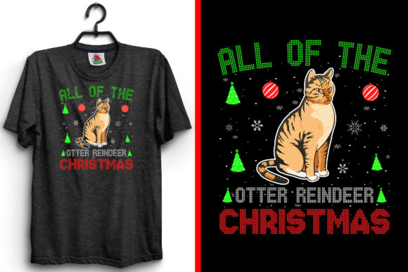 All of the Otter Christmas T-Shirt Print Templates Review