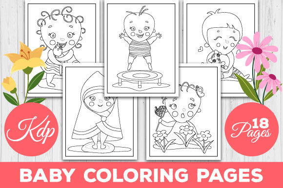 Baby Coloring Book Pages for Kids Review by Coloring Pages Amp