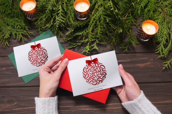 Christmas Mockup Card: A Review for Christmas Amp Projects