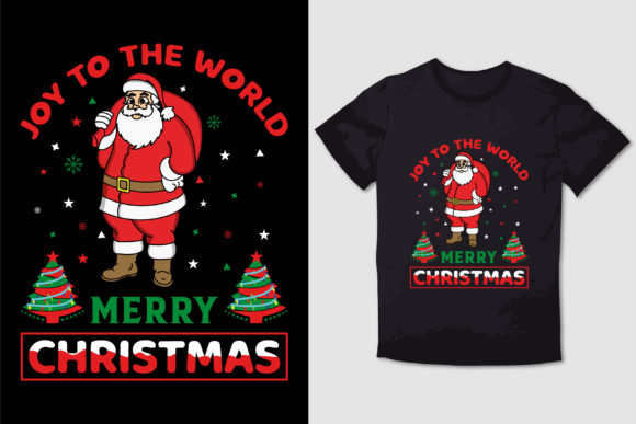 CHRISTMAS T-SHIRT JOY to the WORLD MERRY Review