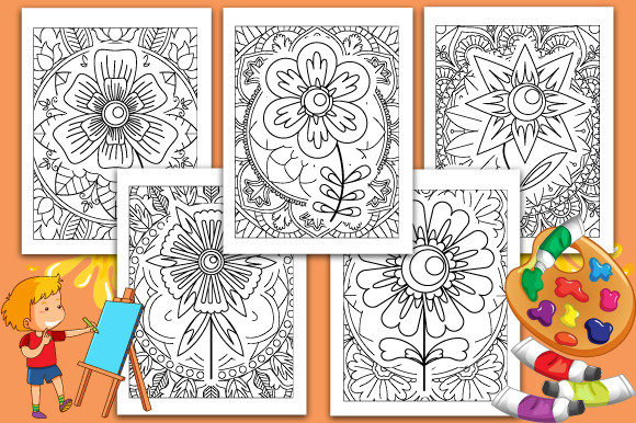 Flower Coloring Book Pages for Adults: A Seller's Review