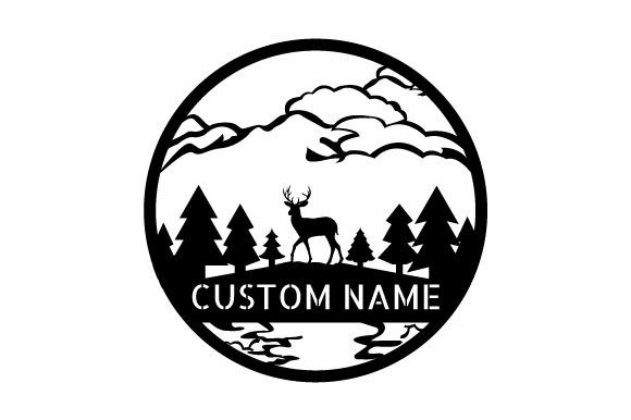 Great Outdoors Christmas Monogram Vector Review