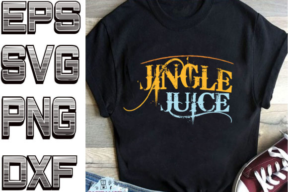 Jingle Juice SVG: Festive T-Shirt Designs