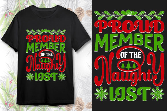 Proud Member of the Naughty List: Festive Print Templates