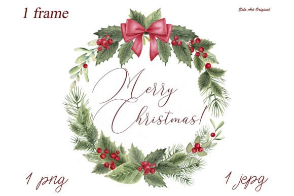 Reviewing the Christmas Wreath Frame with Holly Berries