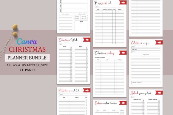 Reviewing the Printable Christmas Planner Bundle for Embroidery